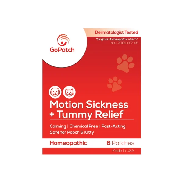 GoPatch Motion sickness for Pets
