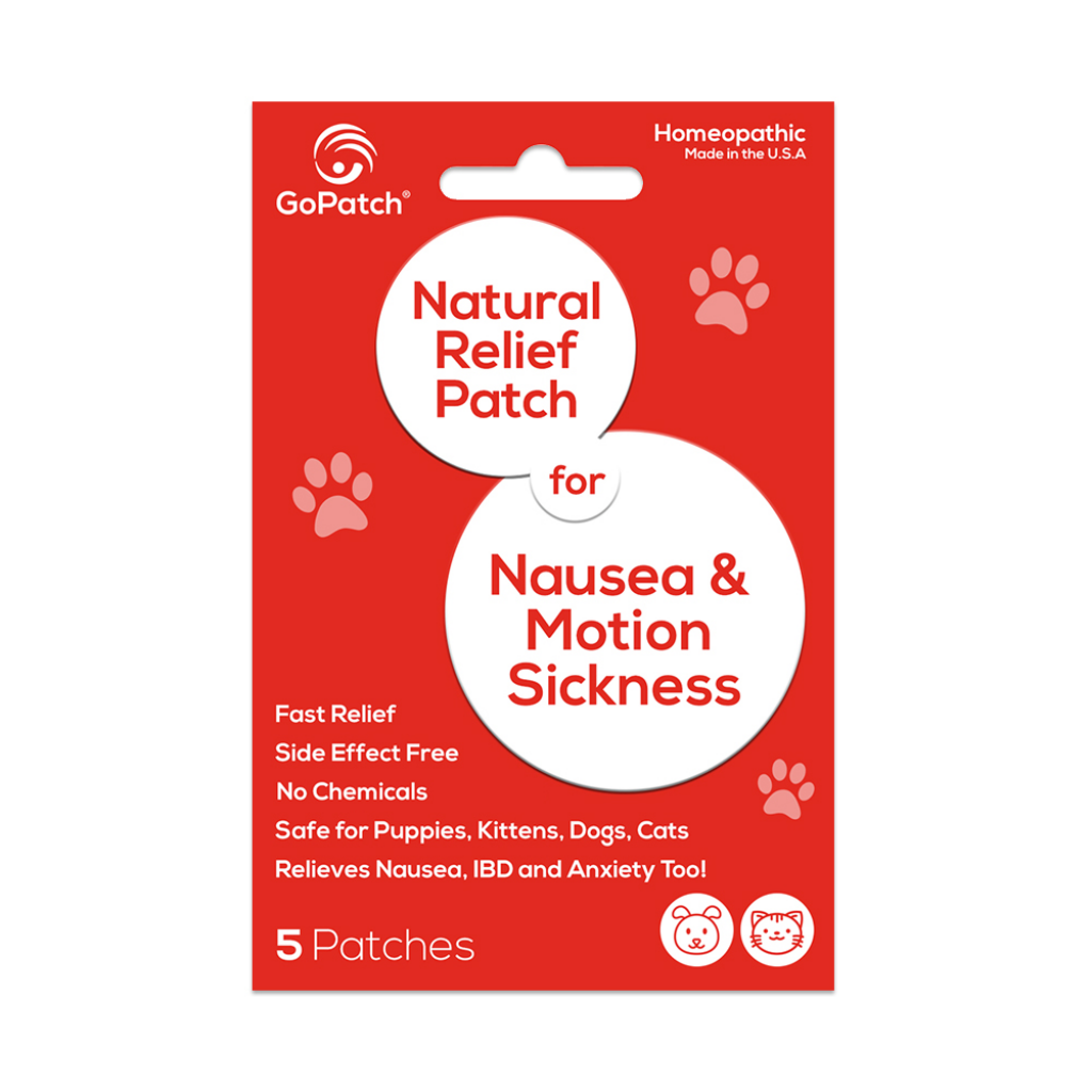 GoPatch for Nausea & Motion Sickness for Pets