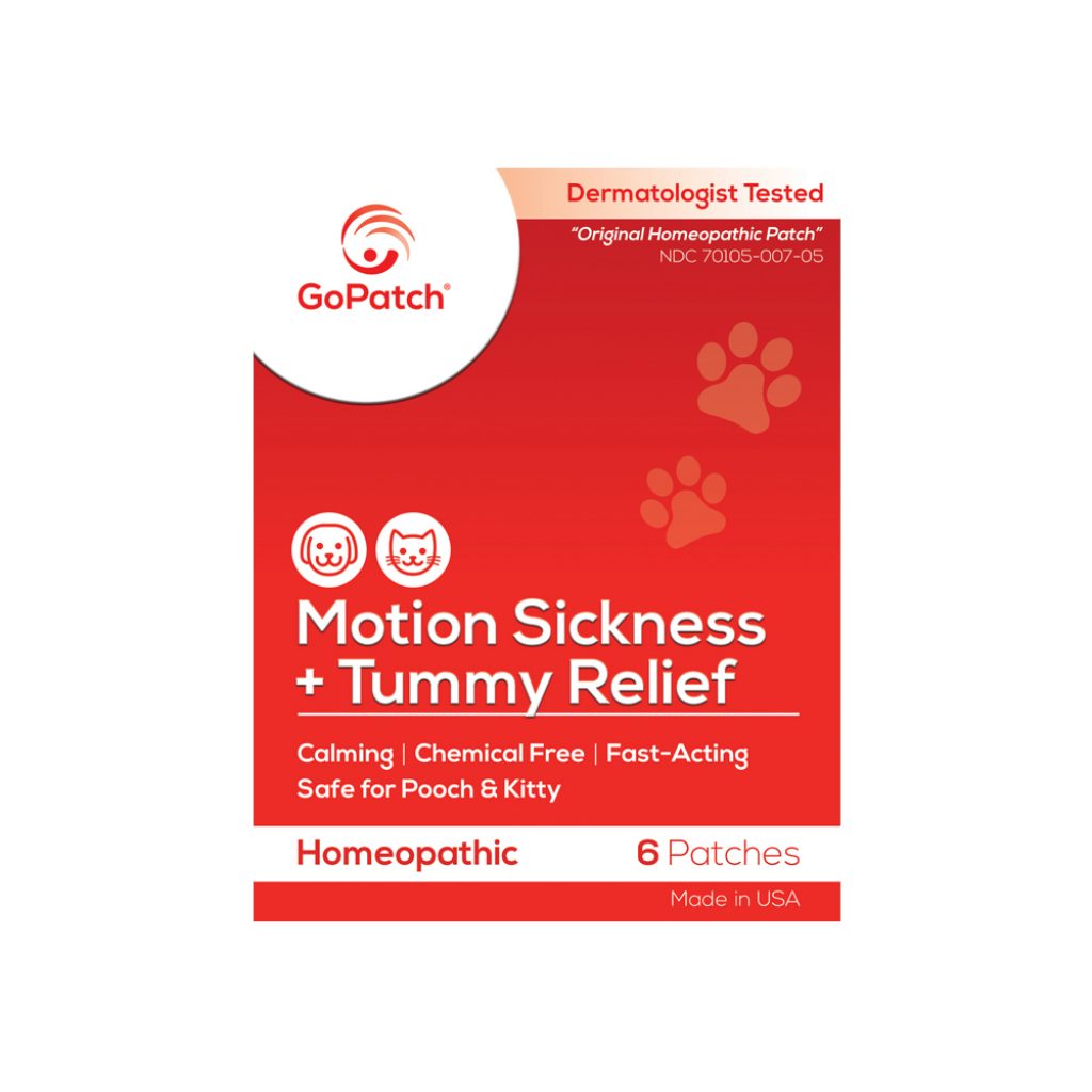 GoPatch Motion Sickness patch for pets